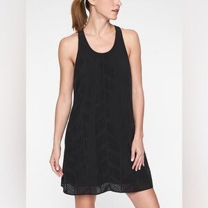 Athleta Perforated Lasercut Racerback Dress Sz S